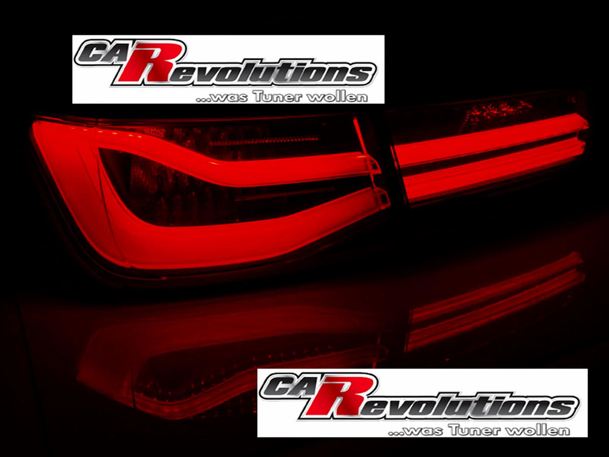 Rückleuchten im Tuning-Design von CAR Revolutions, rote LED-Leuchten für sportliche Fahrzeuge