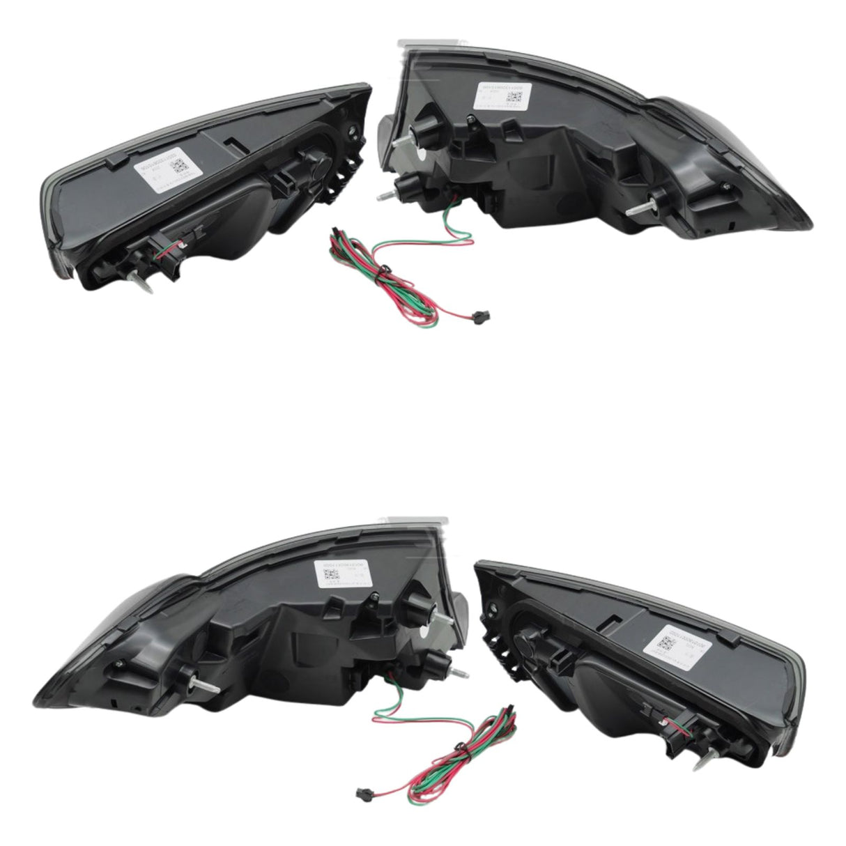 Rückseite von Voll OLED Rückleuchten Set in smoke für BMW 3er G20 2019–2022