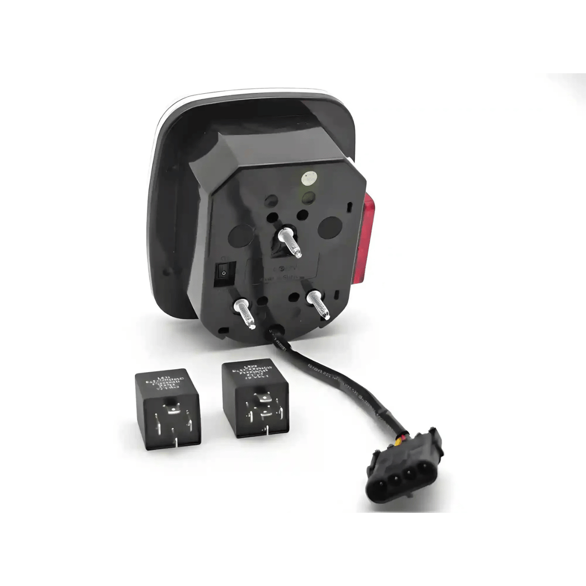 Voll LED Rückleuchten Set Klarglas für Jeep Wrangler YJ 1991–1996 & TJ 1996–2006 mit dynamischem Blinker