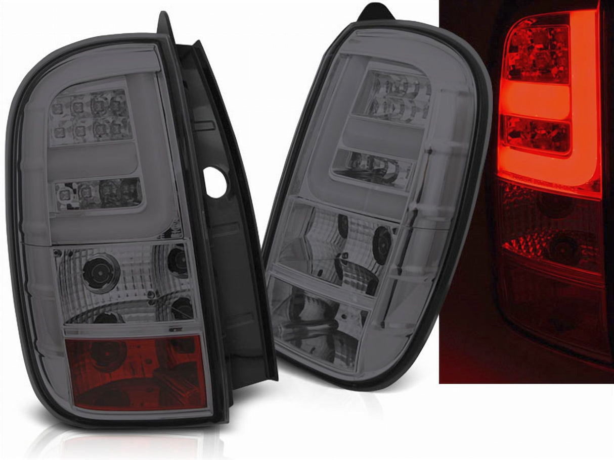 LED Rückleuchten Dacia Duster 2010-2014 mit LED BAR, getönt, Tuning Zubehör