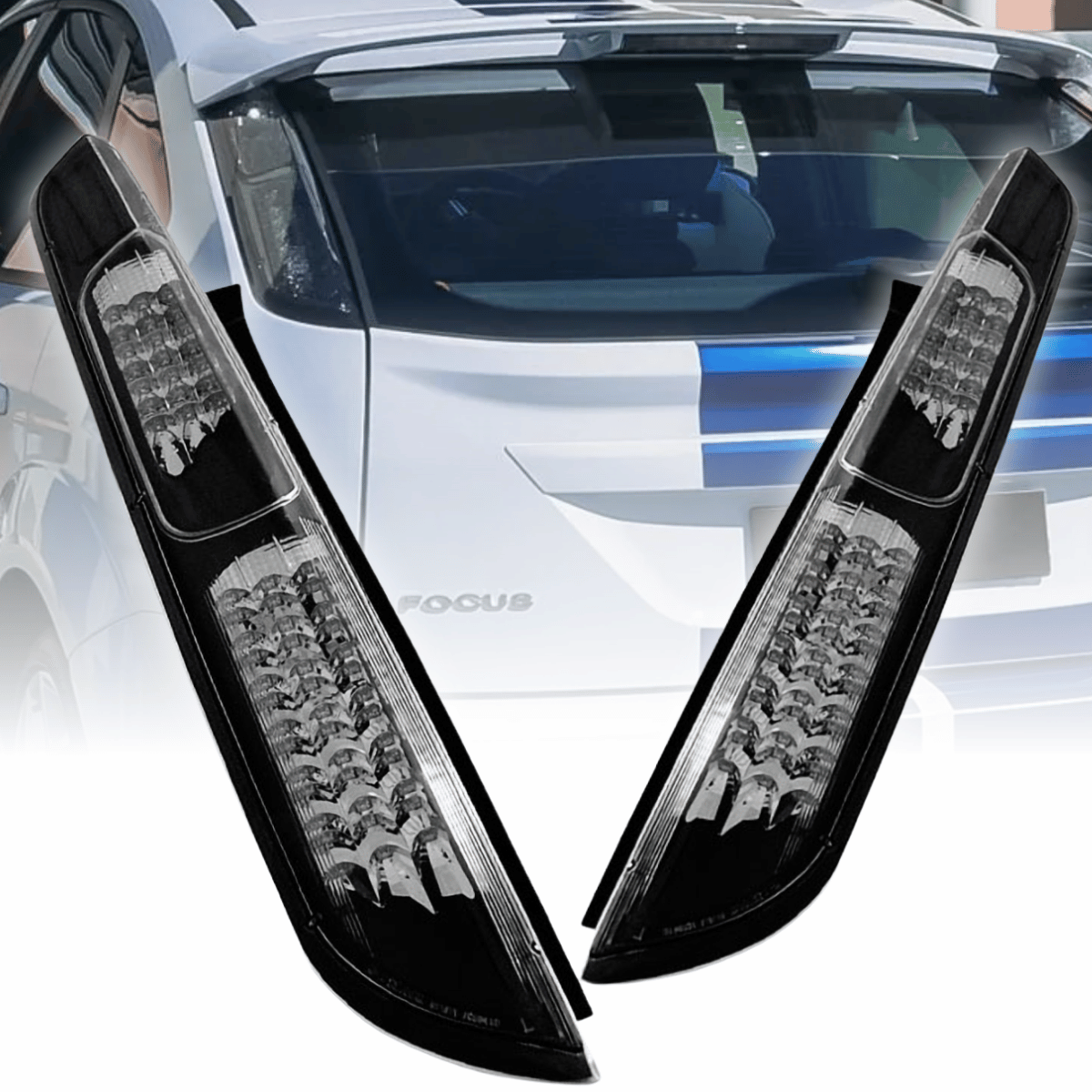 LED Rückleuchten Set für Ford Focus schwarz Facelift 09.2004-2008