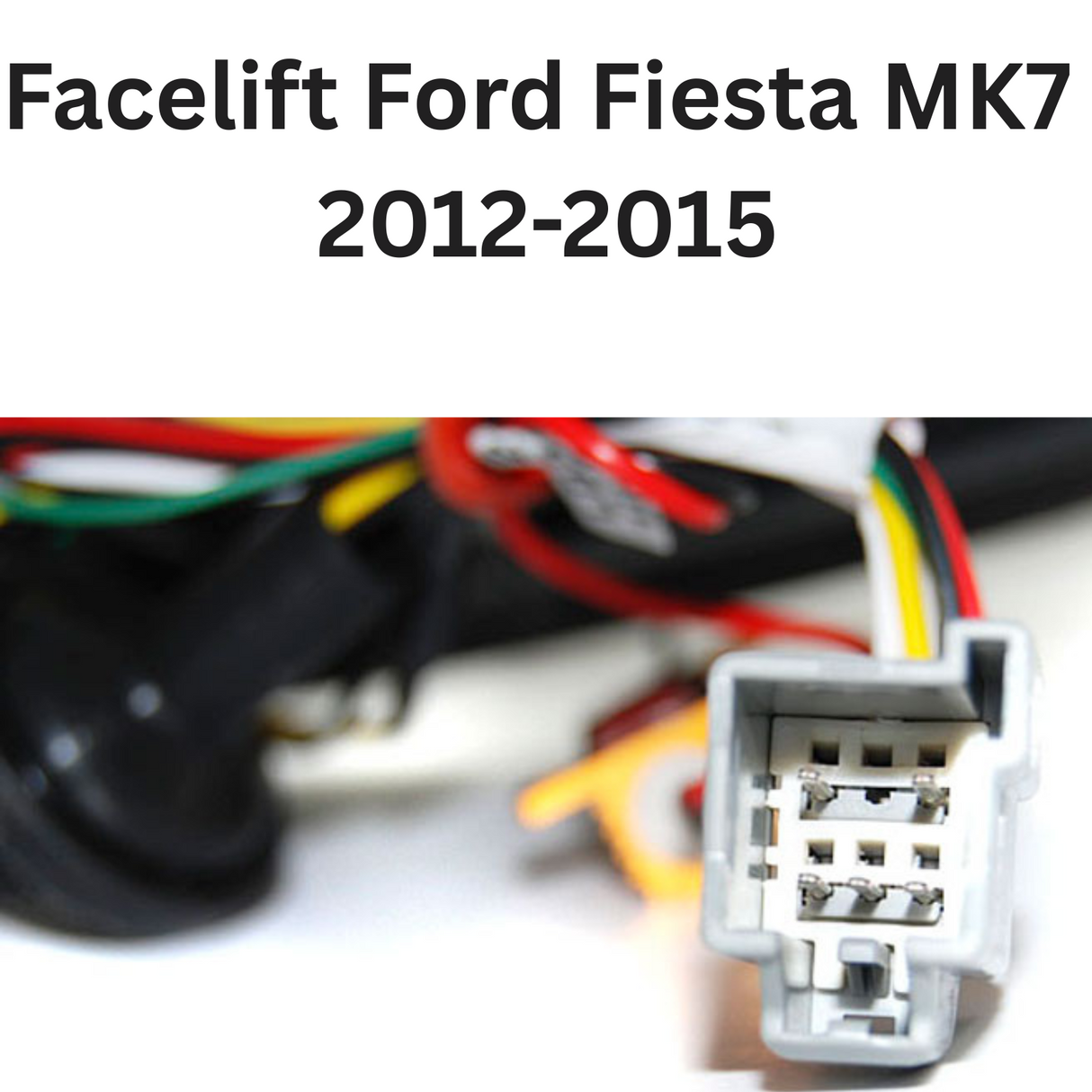 Facelift LED Lightbar Rückleuchten Set für Ford Fiesta MK7 2012-2016 HB rot matt