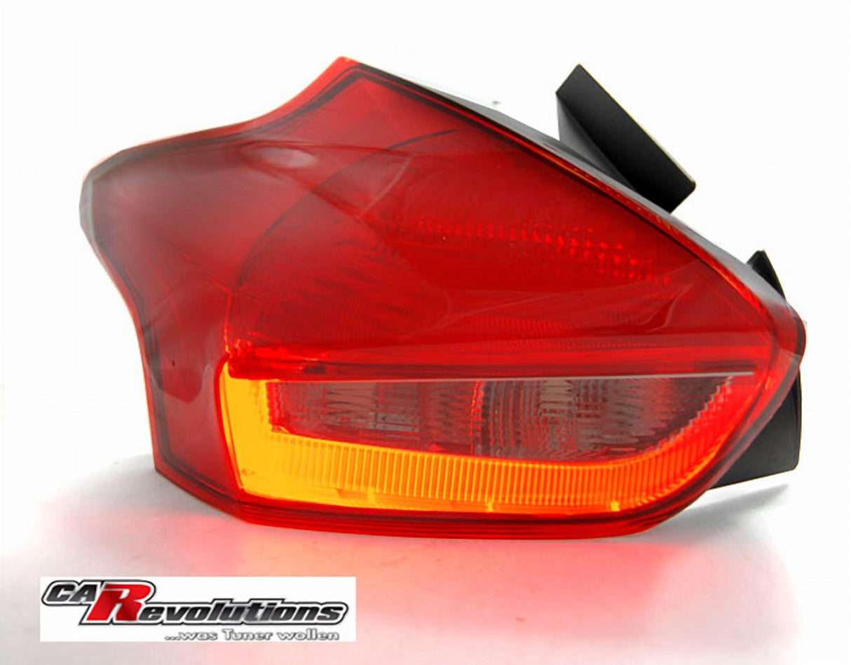 LED Rückleuchten Facelift in rot rauch red smoke für Ford Focus 3 ab 2014