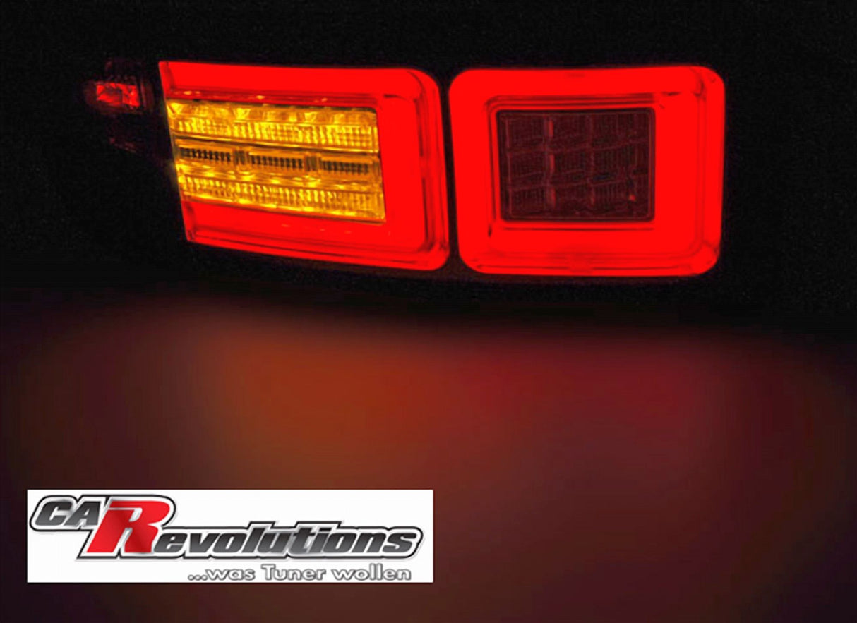 Rückleuchten für Auto Tuning, LED Rückleuchten mit roten und gelben Lichtern, CR-Tuning Zubehör
