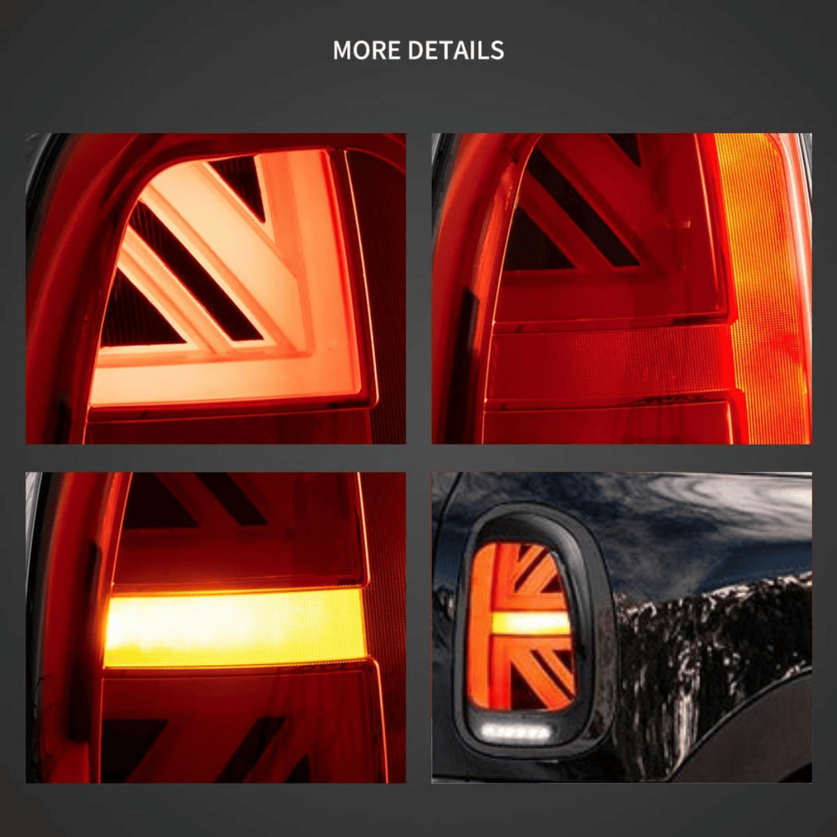 Voll LED Rückleuchten Set für MINI Cooper R60 Countryman 2010-2016 rot