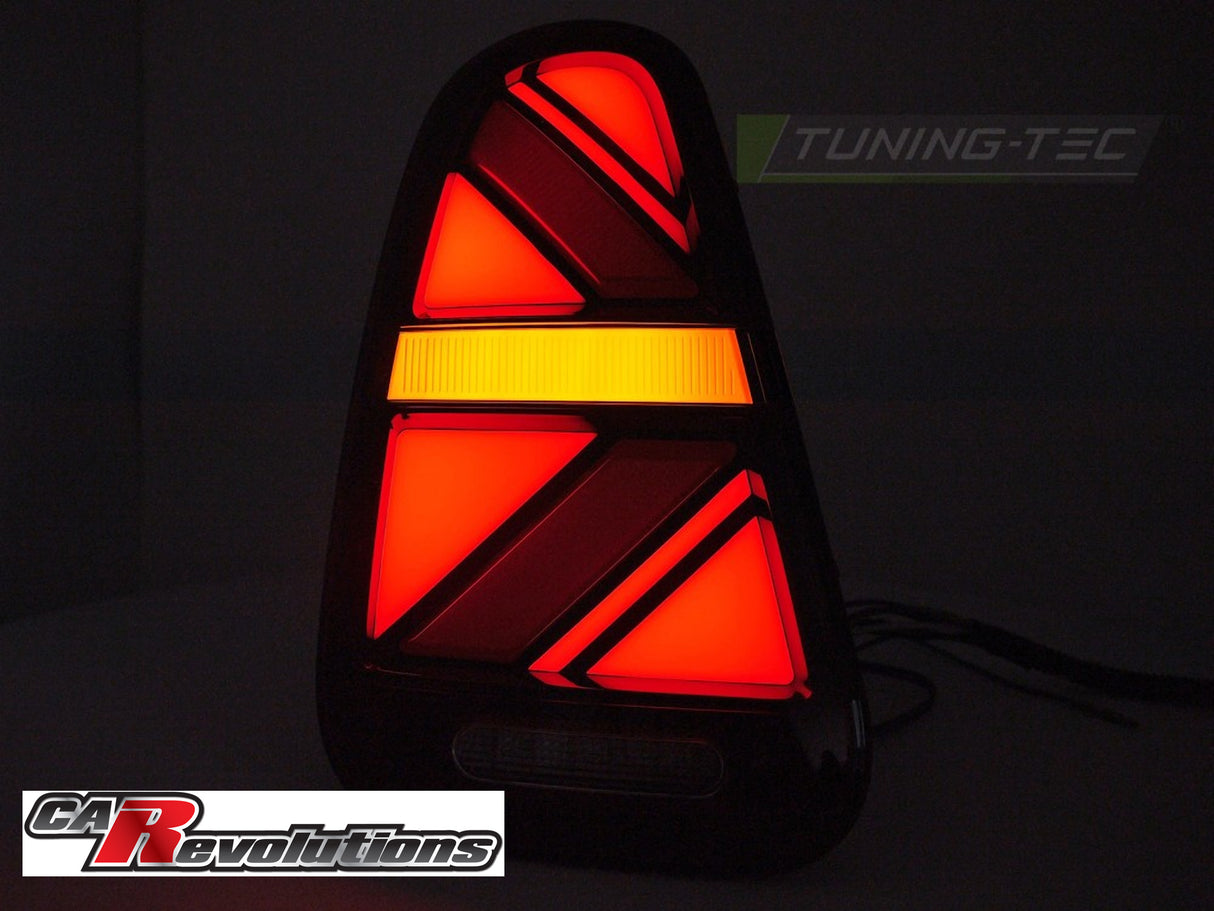 LED Rückleuchten für VW Golf 7 VII rot mit gelbem Blinker Tuning-Tec