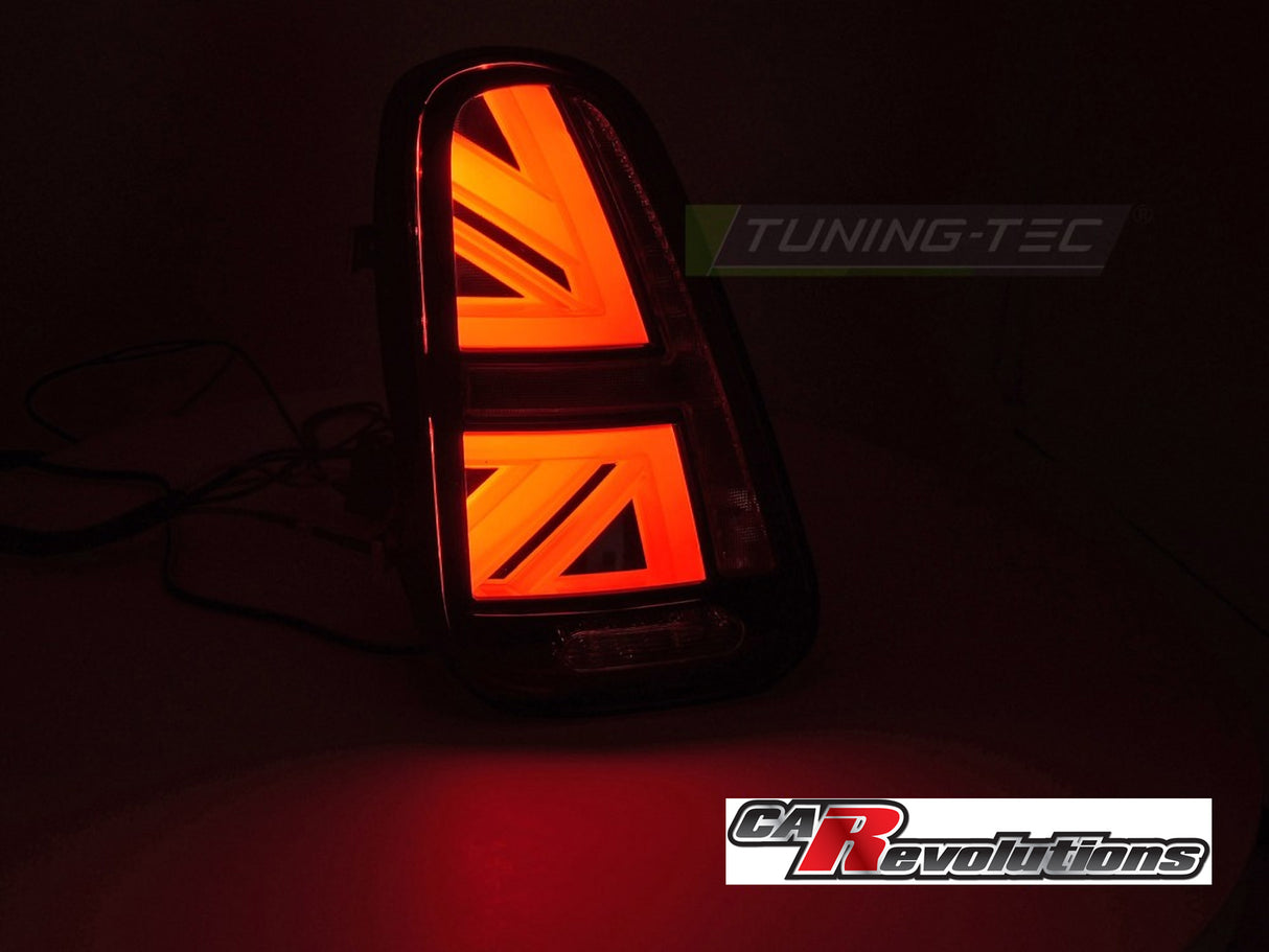 Rückleuchten im Union Jack Design für Mini Cooper, rote LED-Beleuchtung, Tuning-Tec, CR-Tuning