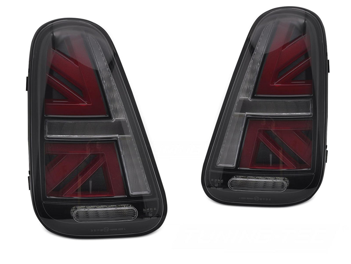 leuchten LED schwarz für Modelle ab 2014 für Mini Cooper Union Jack Rück