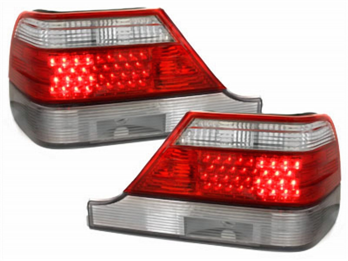 Für Mercedes W140 LED Rückleuchten in rot 1995-10.1998