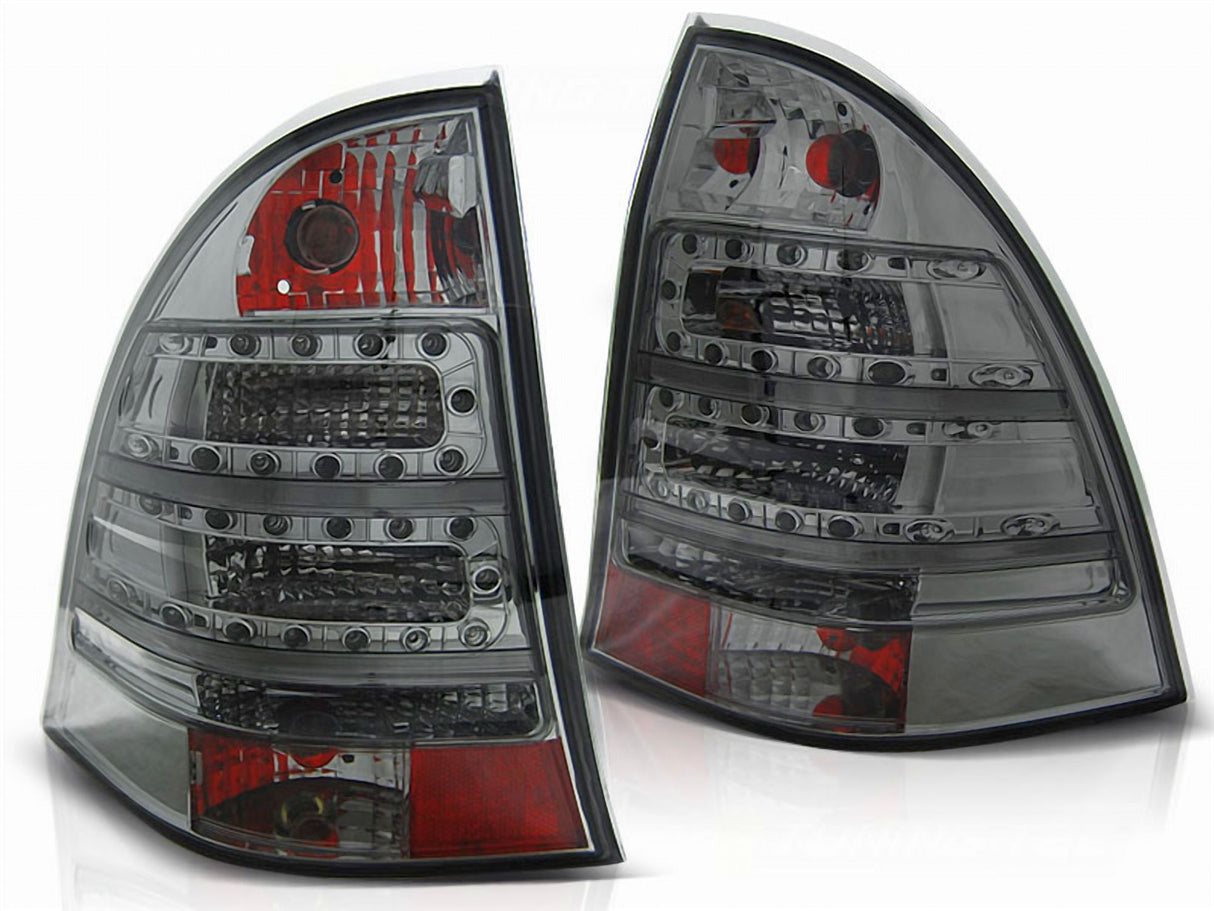 LED Rückleuchten in rauchglas für Mercedes C-Klasse W203 KOMBI 2000-2007