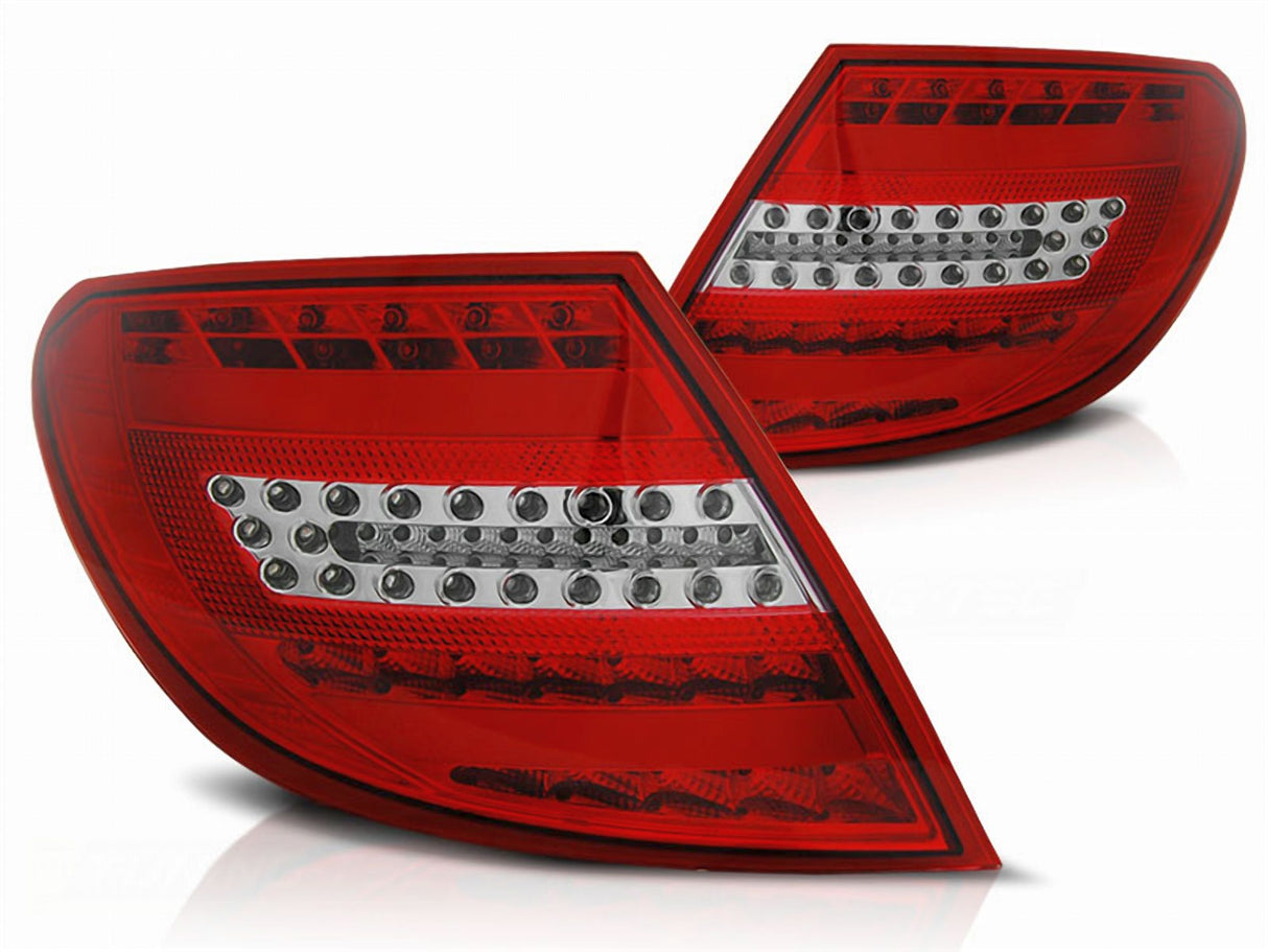LED Lightbar Rückleuchten für Mercedes C-Klasse W204 Limo 2007-2010 - CR Tuning