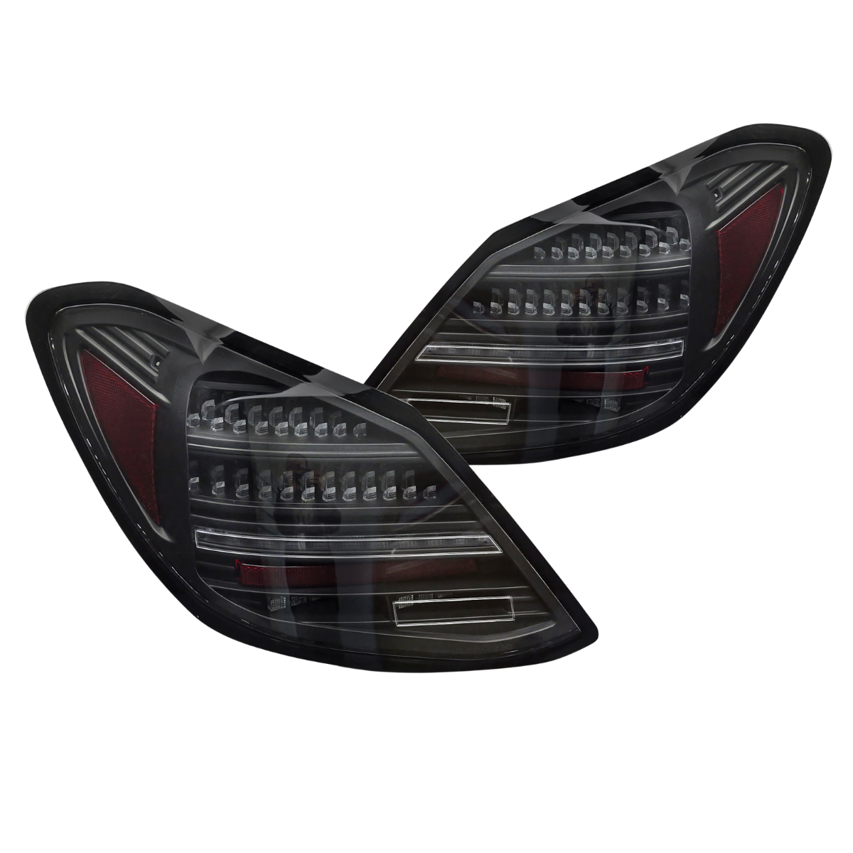 Voll LED Rückleuchten Set für C-Klasse W205 Limousine 2014–2021 mit Dynamischem Blinker & Welcome Light