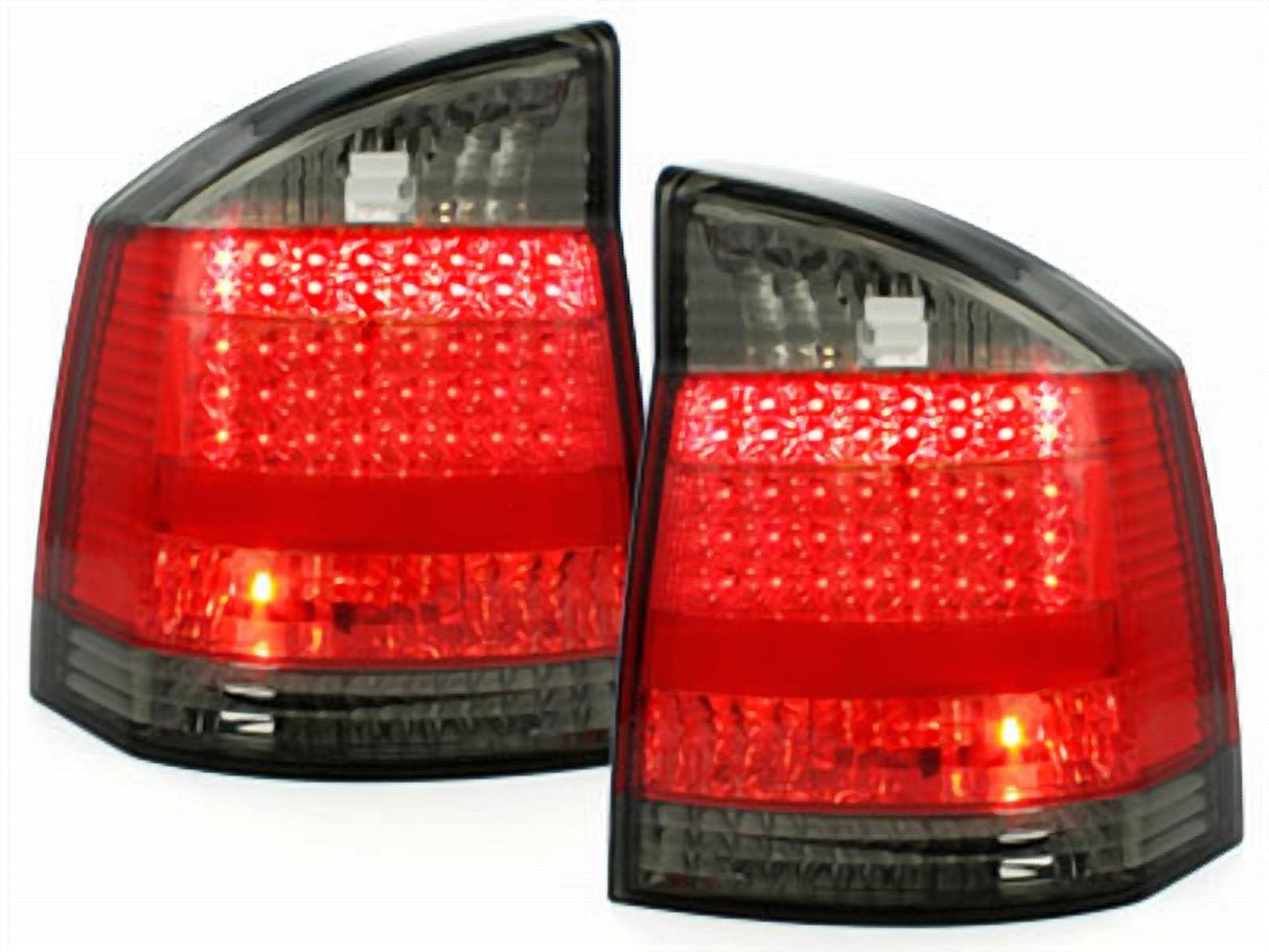 Für Opel Vectra C Limo 04.02-2008 LED Rückleuchten in rot matt