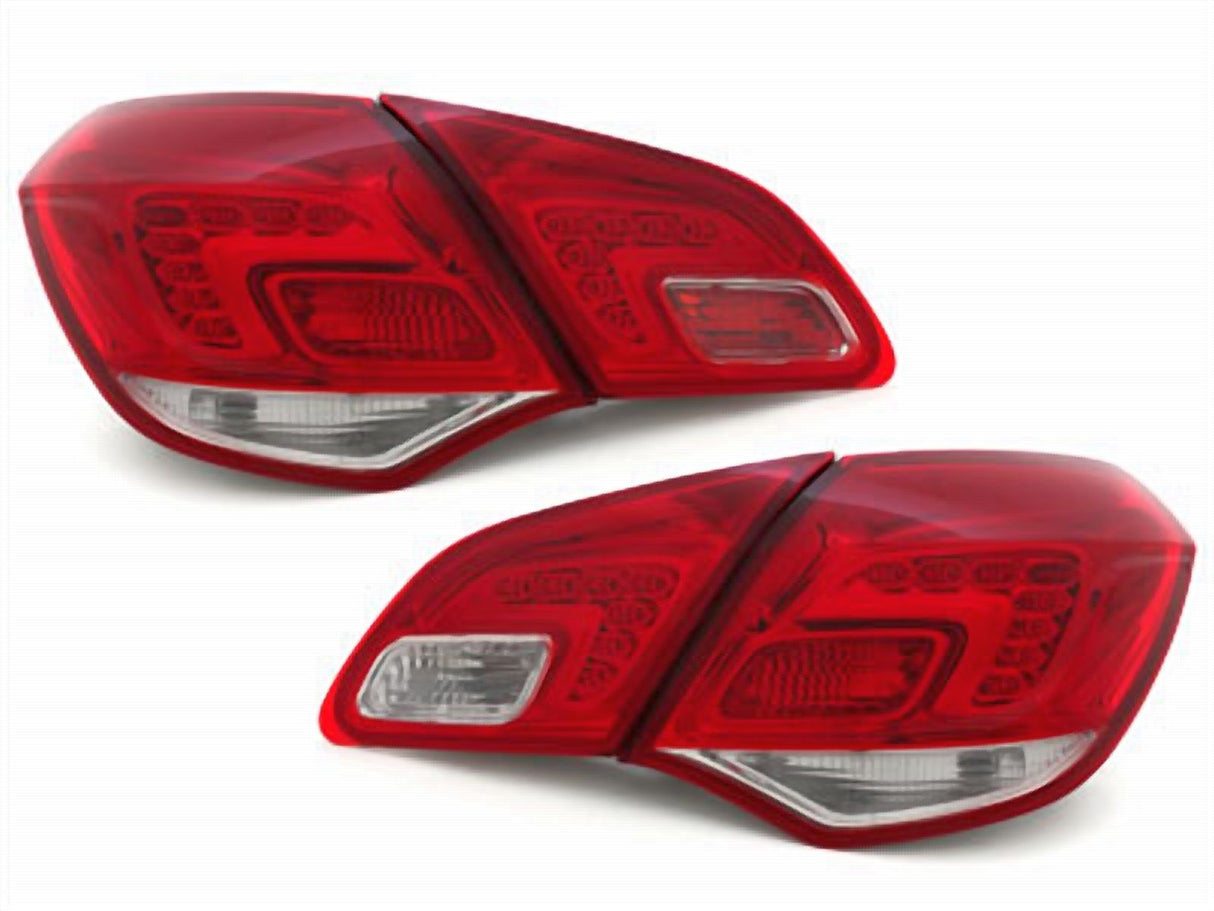 Für Opel Astra J LED Rückleuchten in rot 2010-2015