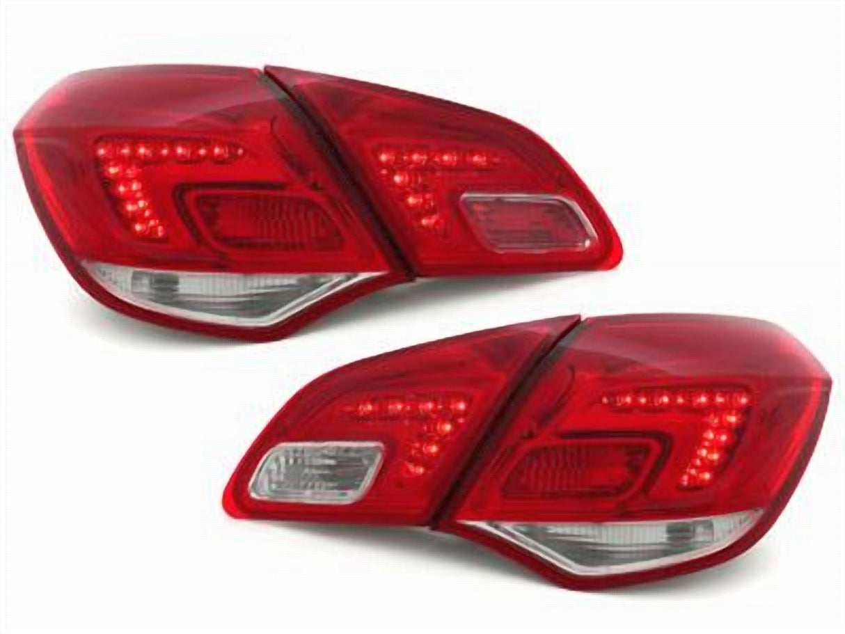 Für Opel Astra J LED Rückleuchten in rot 2010-2015