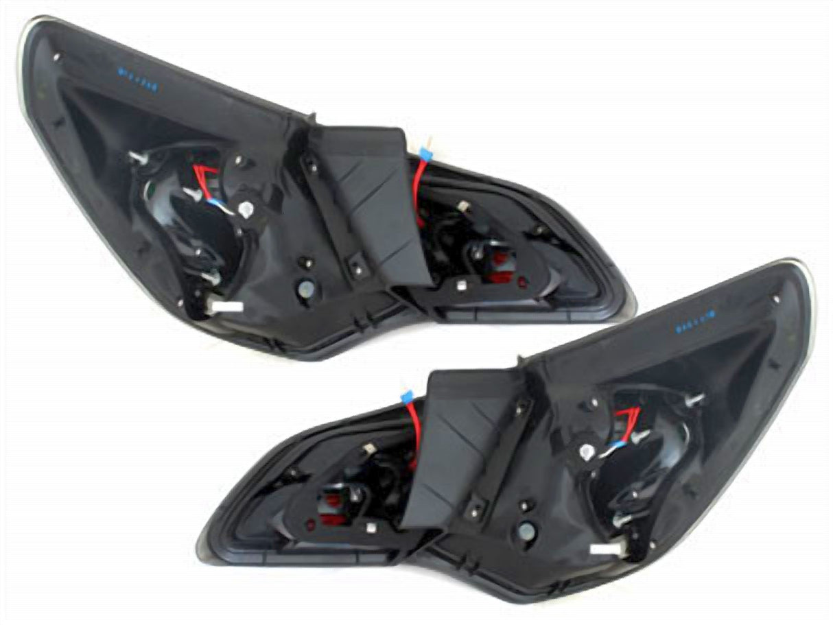 Für Opel Astra J LED Rückleuchten in schwarz 2010-2015