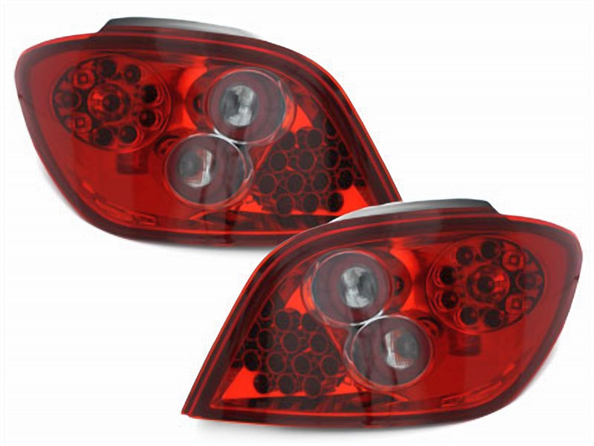 Für Peugeot 307 LED Rückleuchten in rot 04.2001-2007