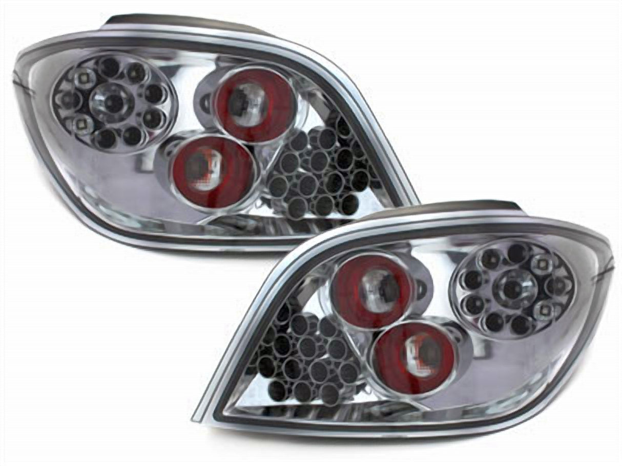 Für Peugeot 307 LED Rückleuchten in chrom 04.2001-2007