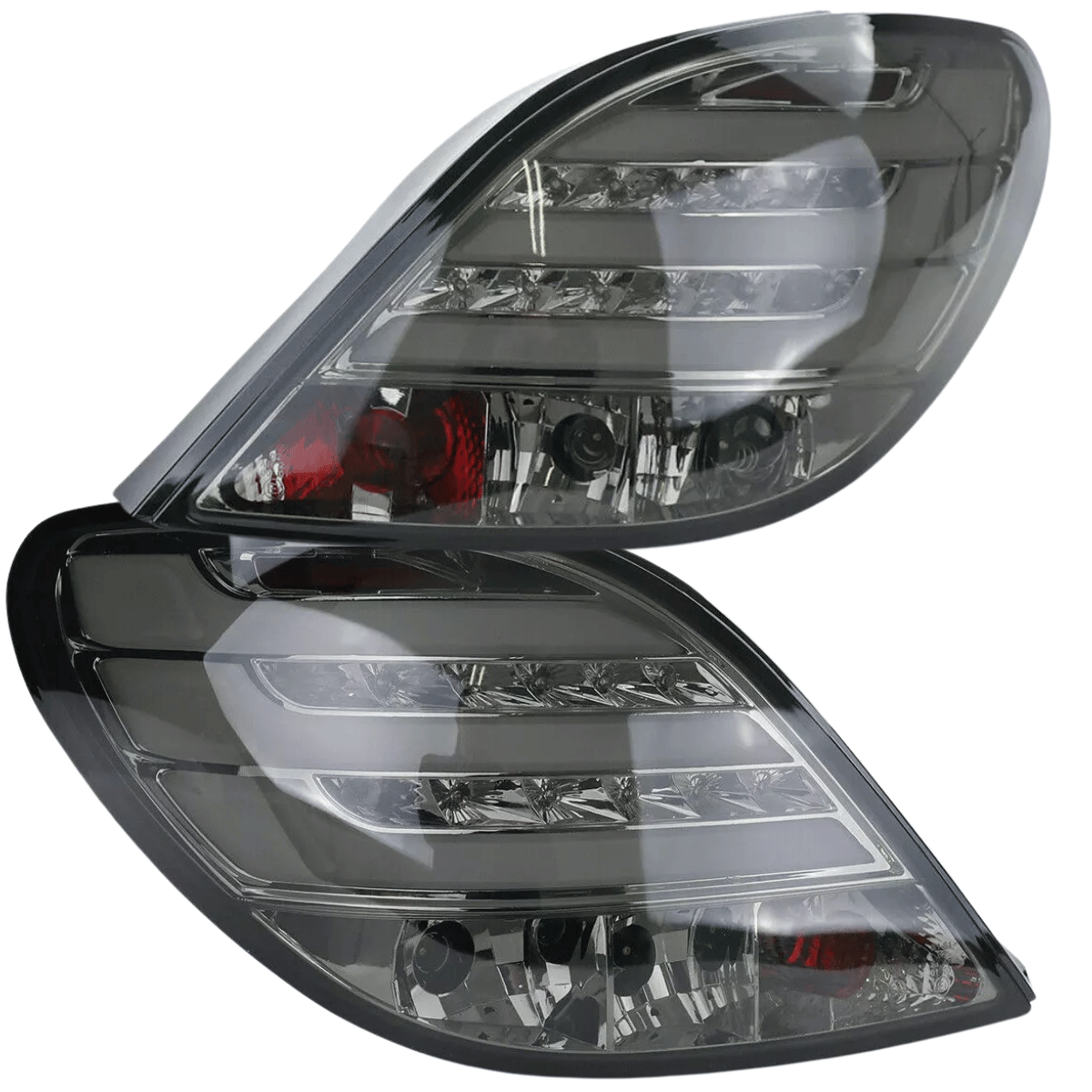 LED LightBar Rückleuchten in Matt für Peugeot 207 05.2006-06.2009 kein CC SW