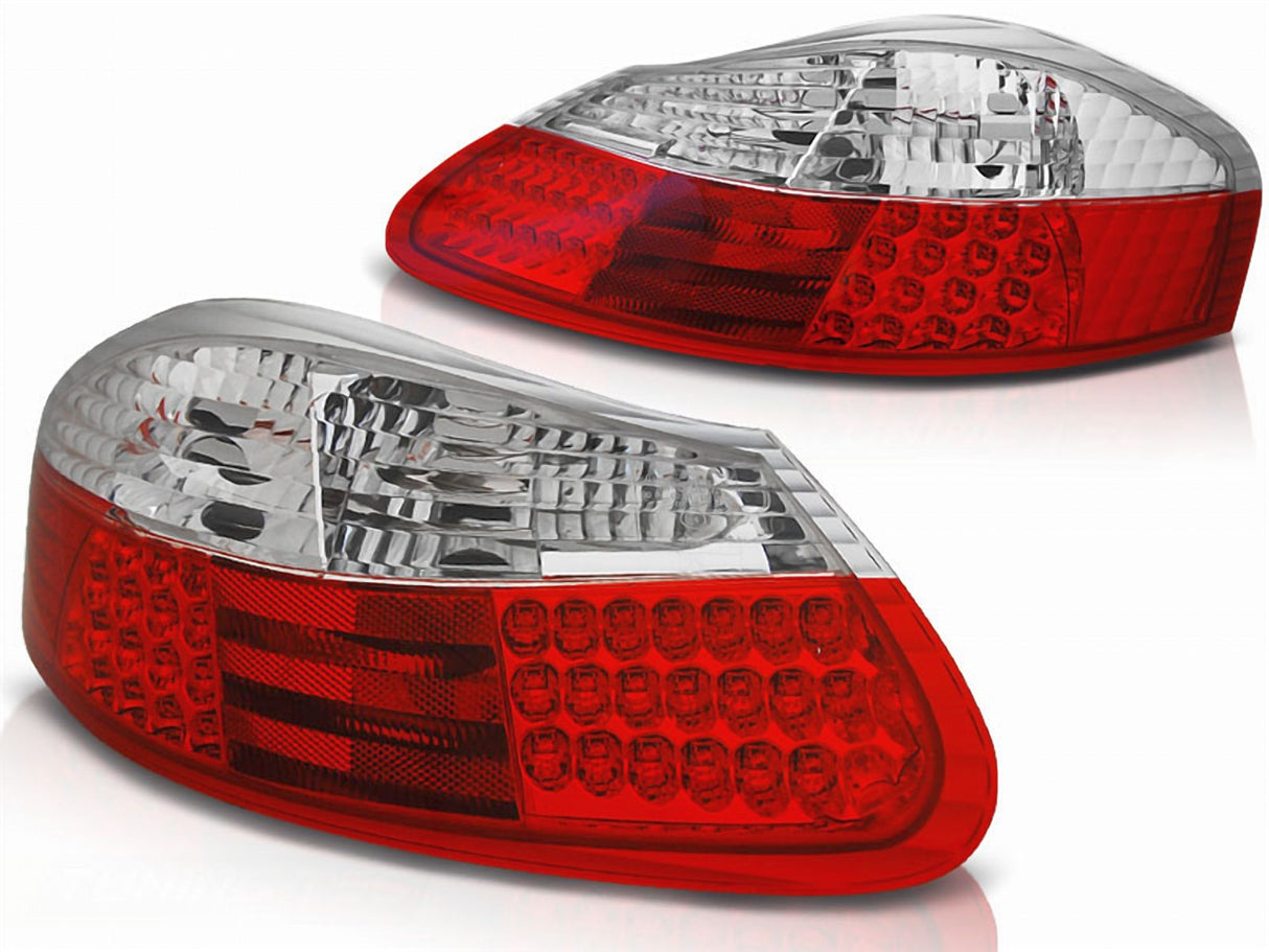 LED Rückleuchten für BMW E90 E91 mit dynamischem Blinker, rot klar