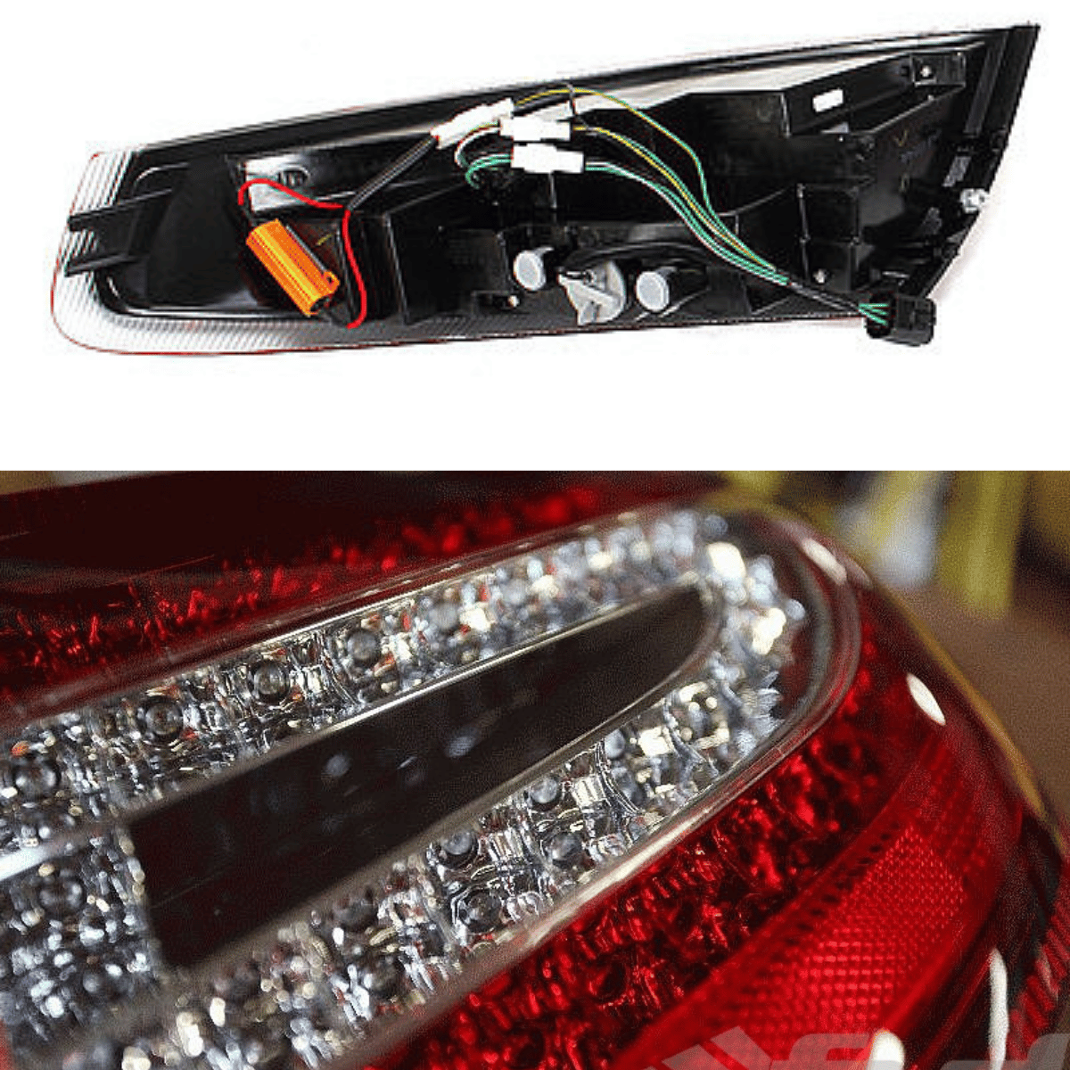 LED Rückleuchten Set Rot für Porsche 911 / 996 1999-2004 schmales Heck