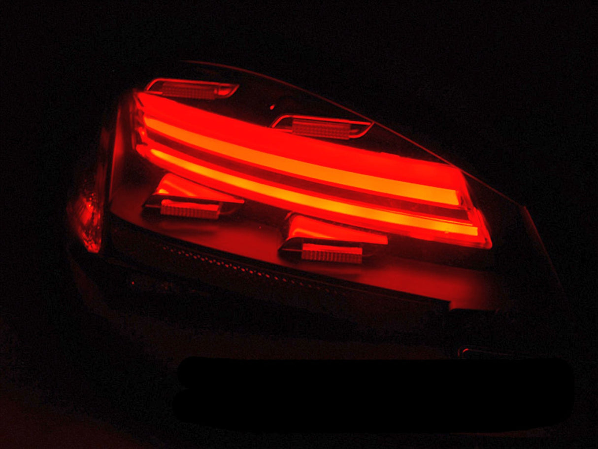 Rückleuchten für Audi A4 B8 Facelift mit dynamischem Blinklicht, rote LED-Streifen, Tuning-Zubehör
