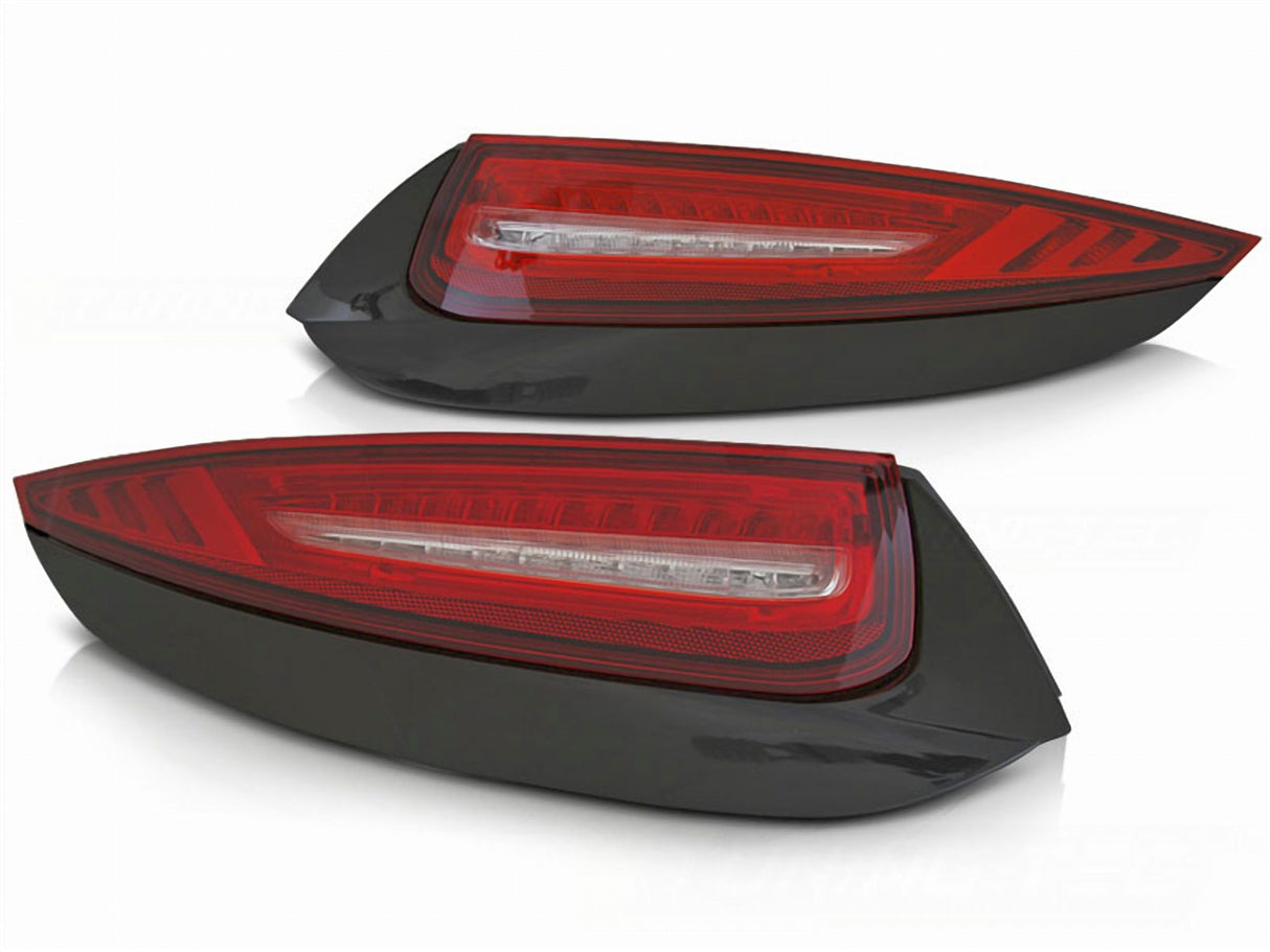 LED Rückleuchten für Porsche 911 991 Facelift schwarz mit dynamischem Blinker