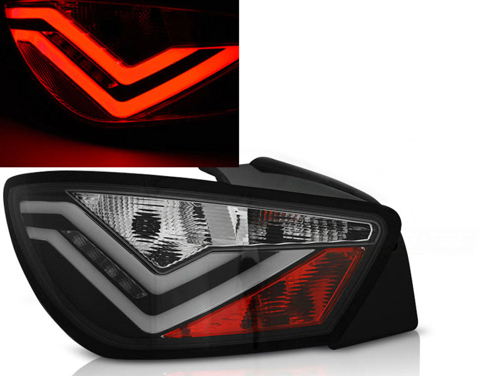 LED Rückleuchte Fahrerseite schwarz für Seat Ibiza 6J 06.2008-2012 3-Türer