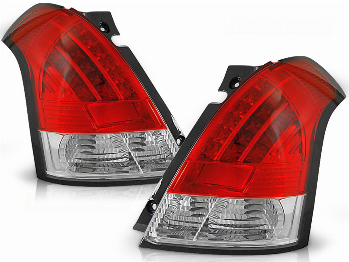 LED Rückleuchten in rot weiß für Suzuki Swift 05.2005-2010