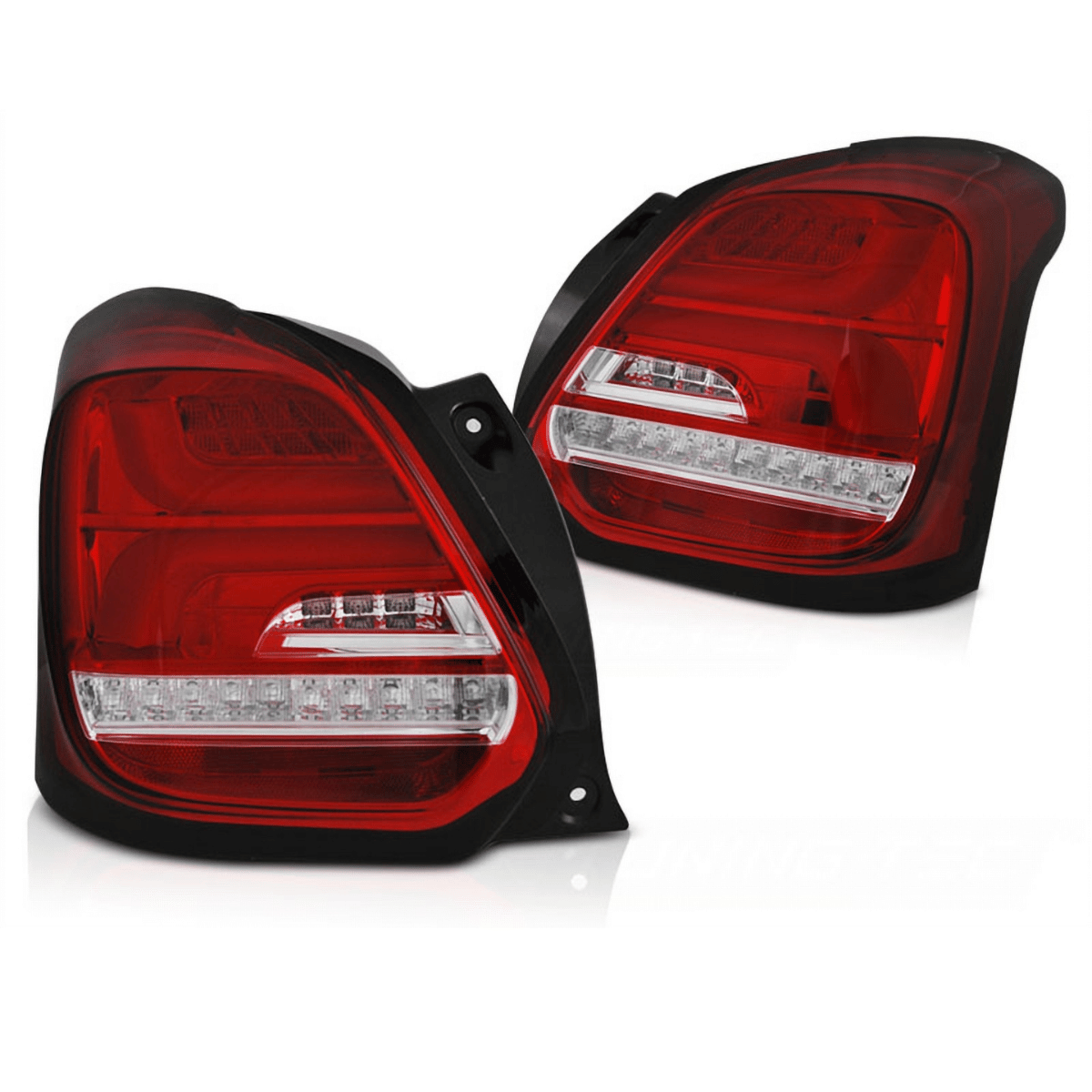 Voll LED Rückleuchten Set rot weiß dynamischer Blinker für Suzuki Swift AZ 2017-2025