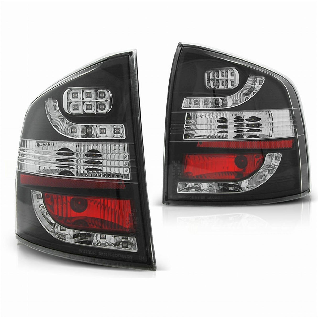 LED Rückleuchten in schwarz für Skoda Octavia II KOMBI 03.2004-2012