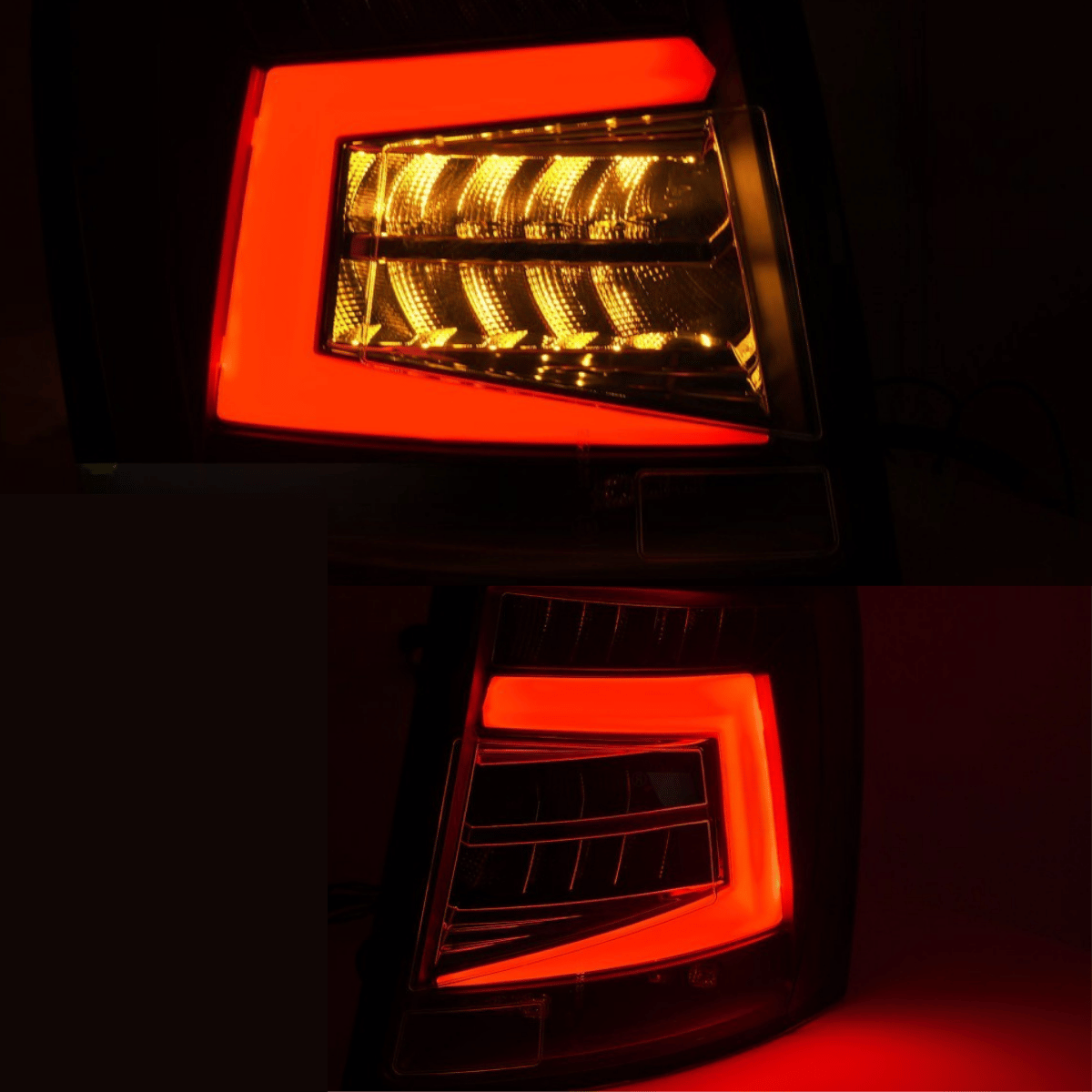 Voll LED Rückleuchten in Rot für Skoda Octavia 3 Combi 2012-2020 (OEM HALOGEN)