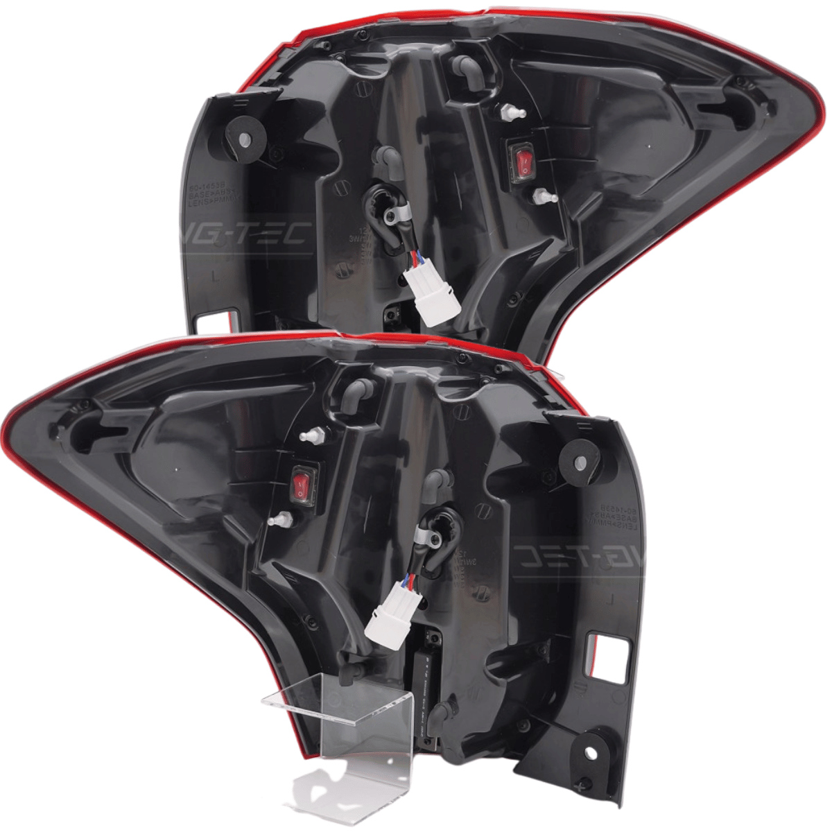 Voll LED Rückleuchten Set Rot-Smoke mit LightBar & dynamischem Blinker für Subaru Forester IV 2013-2016