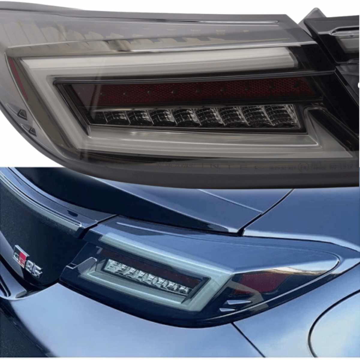 Voll LED Rückleuchten Smoke für Toyota GR86 ab 2021 Dynamischer Blinker & Lightbar