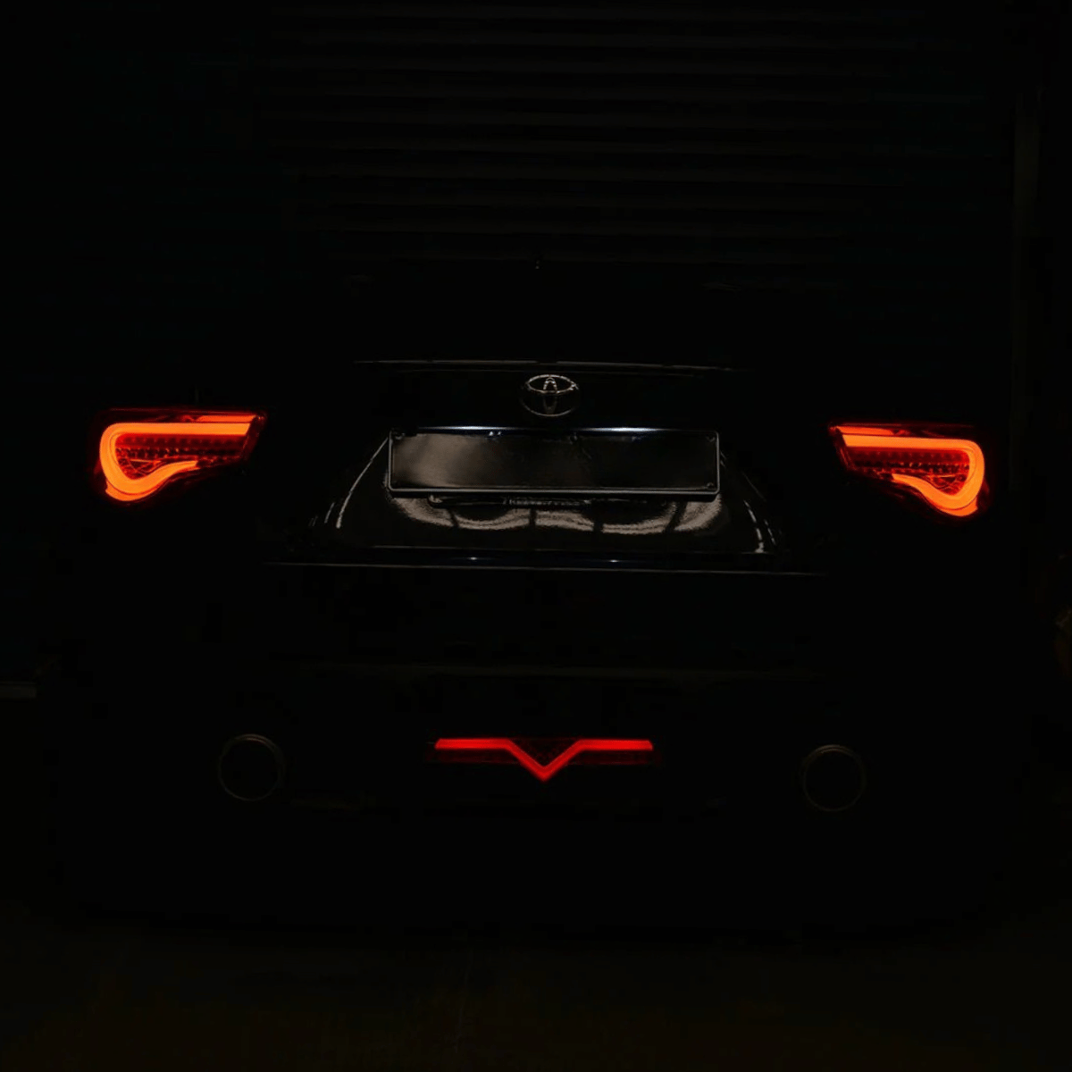 Voll LED Rückleuchten Set Carbon für GT86 2012–2021 mit LED Lightbar & Dynamischen Blinkern