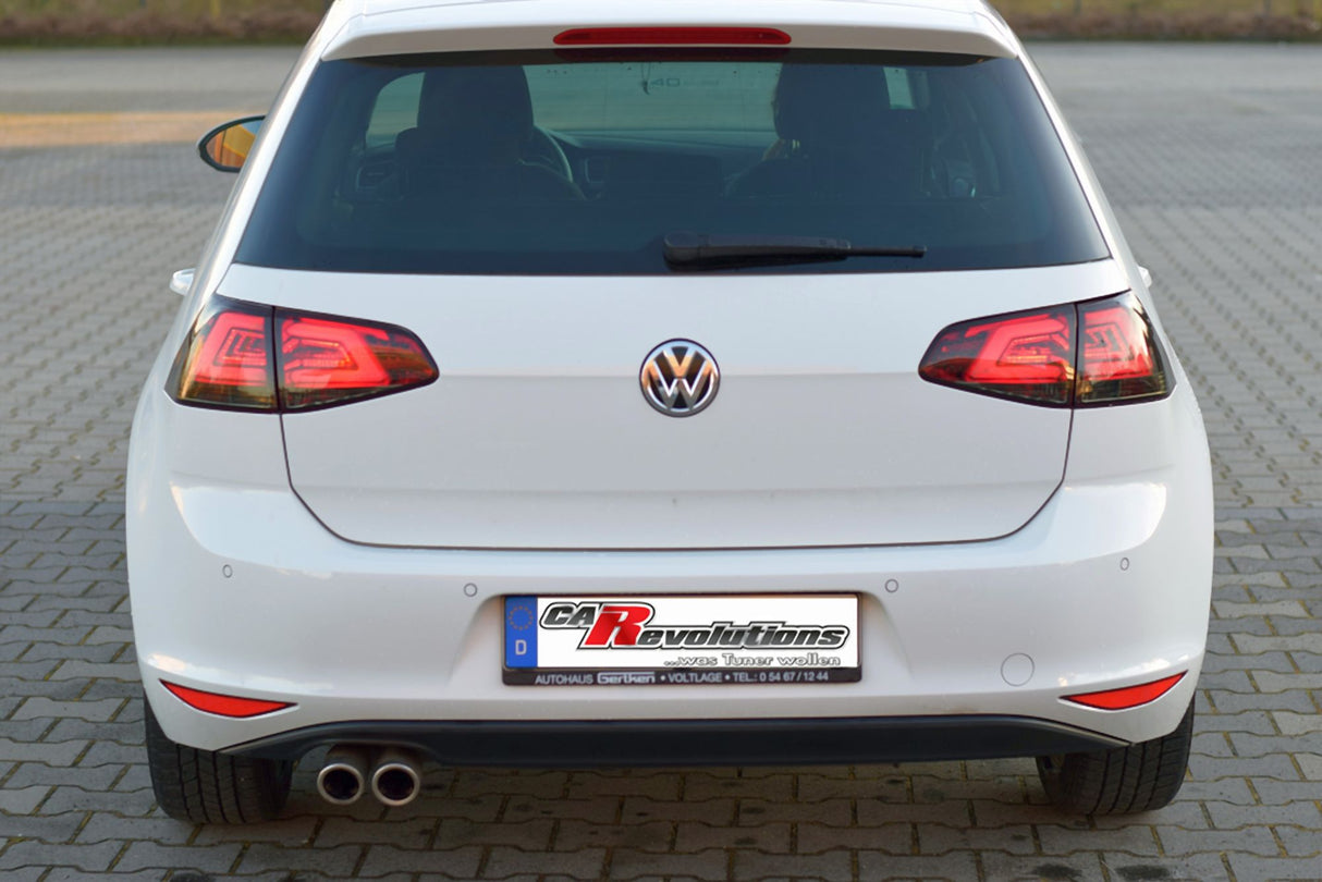 LED LightBar Rückleuchten in rot matt für VW Golf 7 VII 2013-2017