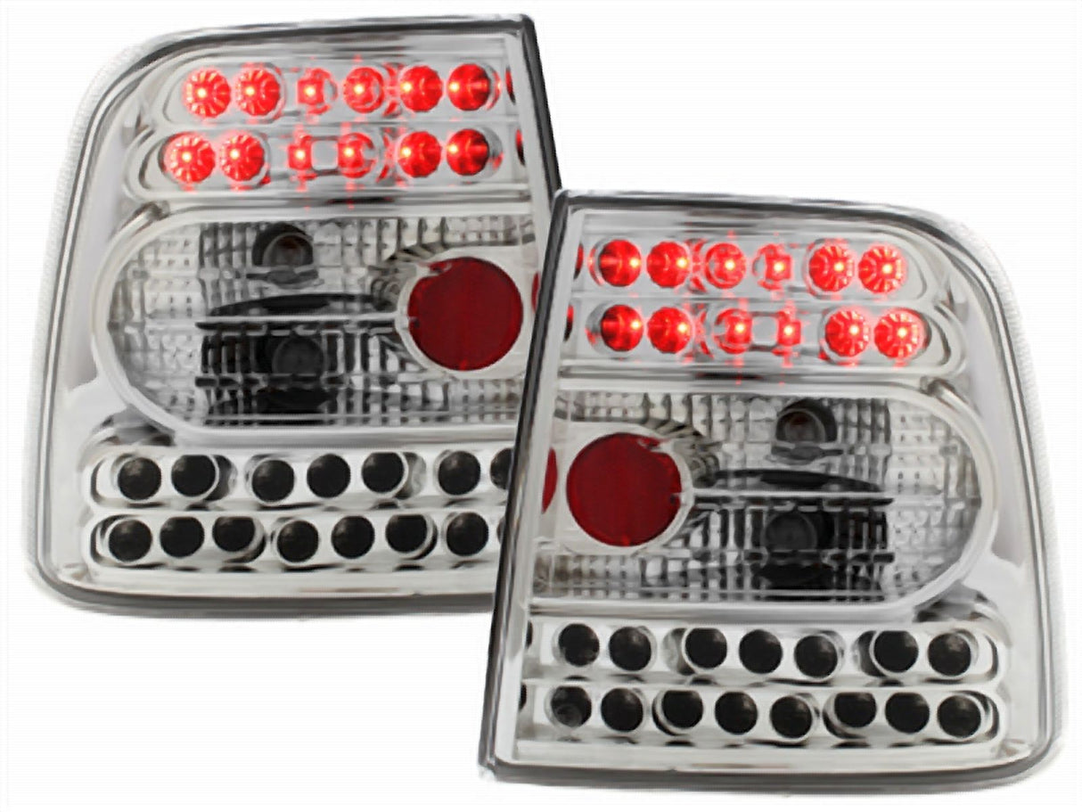 LED Rückleuchten in chrom für VW Passat 3B Limo 09.1997-2001