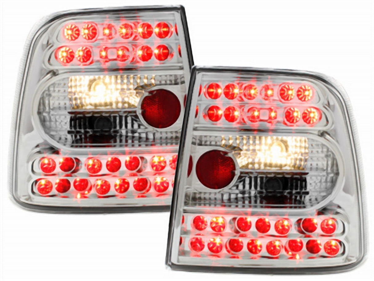 LED Rückleuchten in chrom für VW Passat 3B Limo 09.1997-2001