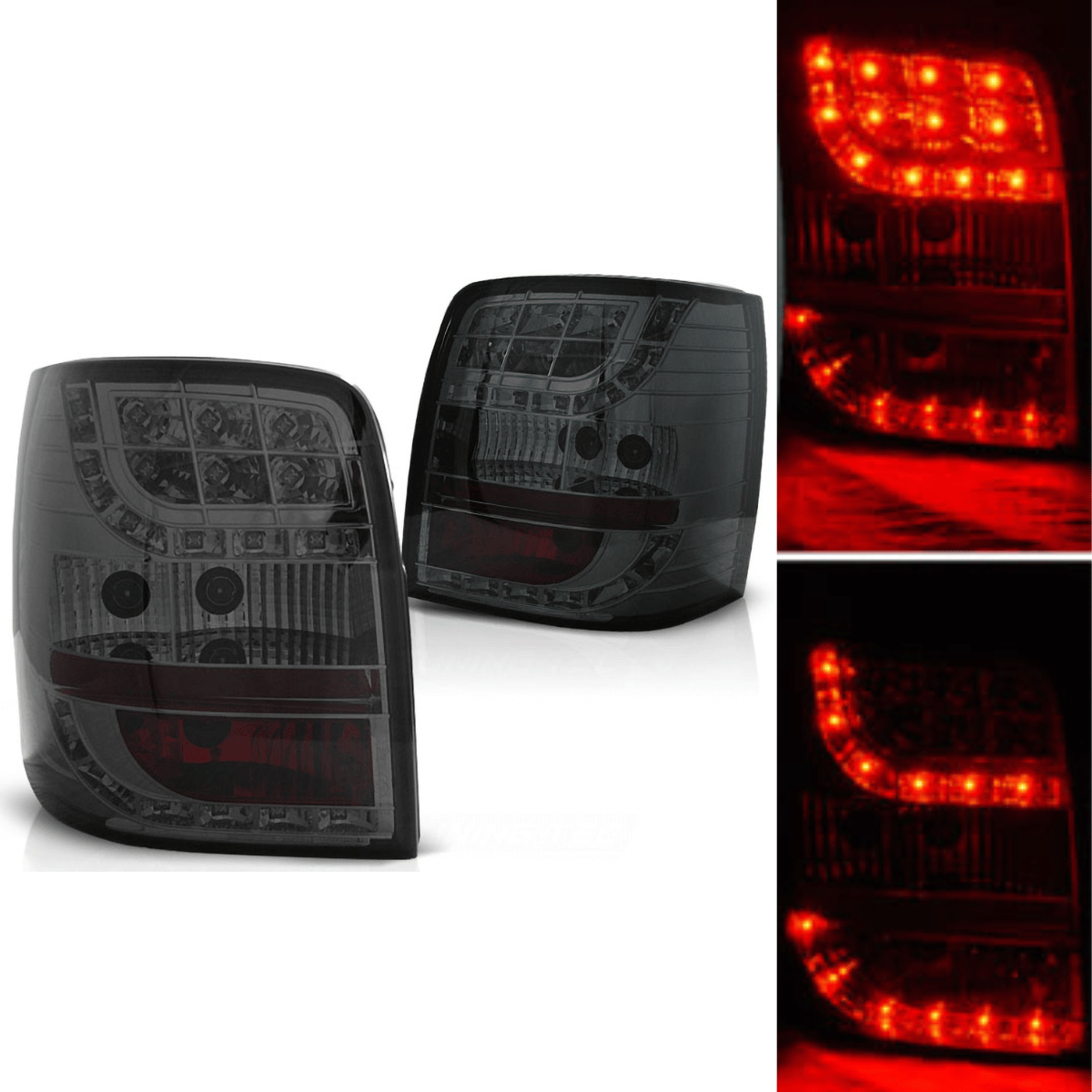 Getönte LED Rückleuchten für Audi A4 B6 8E Avant 01-04 mit dynamischem Blinker