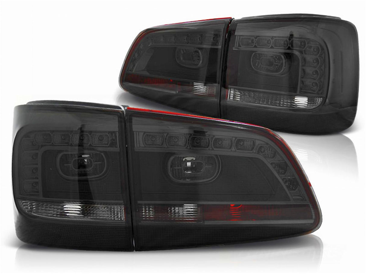Schwarze LED Rückleuchten für VW Golf 6 mit dynamischem Blinker, Tuning Zubehör