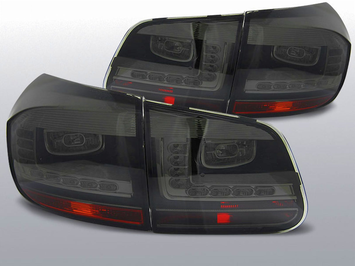 LED Rückleuchten für VW Tiguan 07.11-12.15, dunkles Design, smoked look