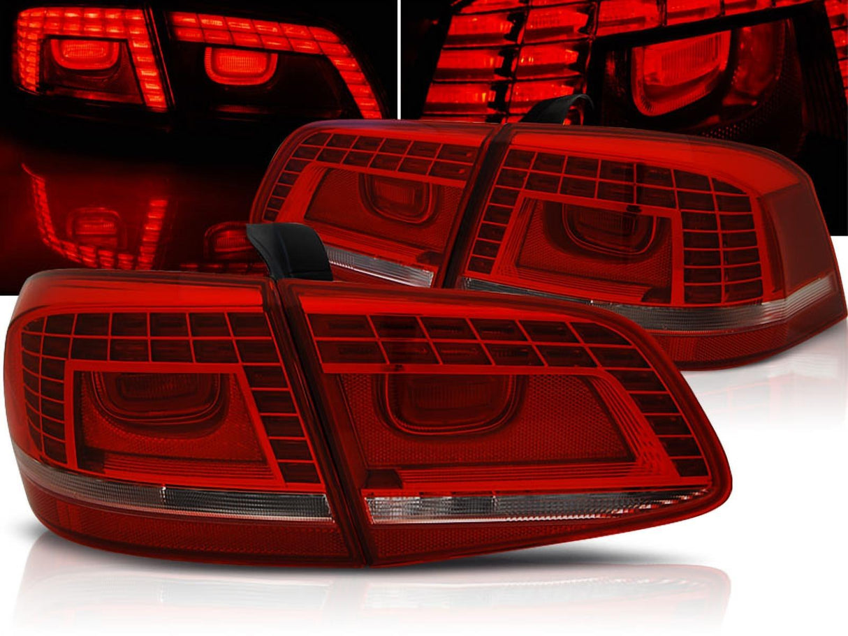 LED Rückleuchten in rot weiß für VW Passat B7 3C Limo 10.2010-10.2014