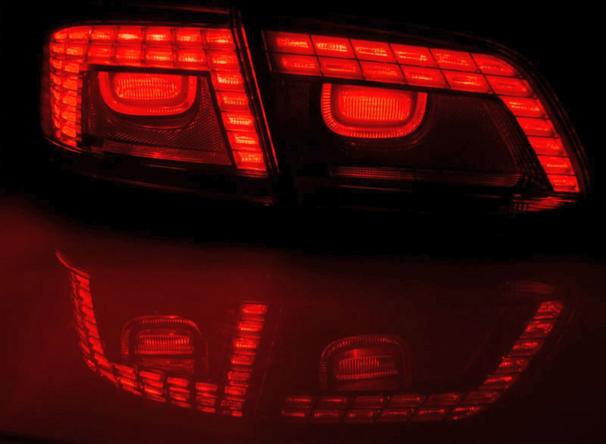 LED Rückleuchten rot matt smoke für VW Passat 3C B7 2010-2014 Limo - CR Tuning