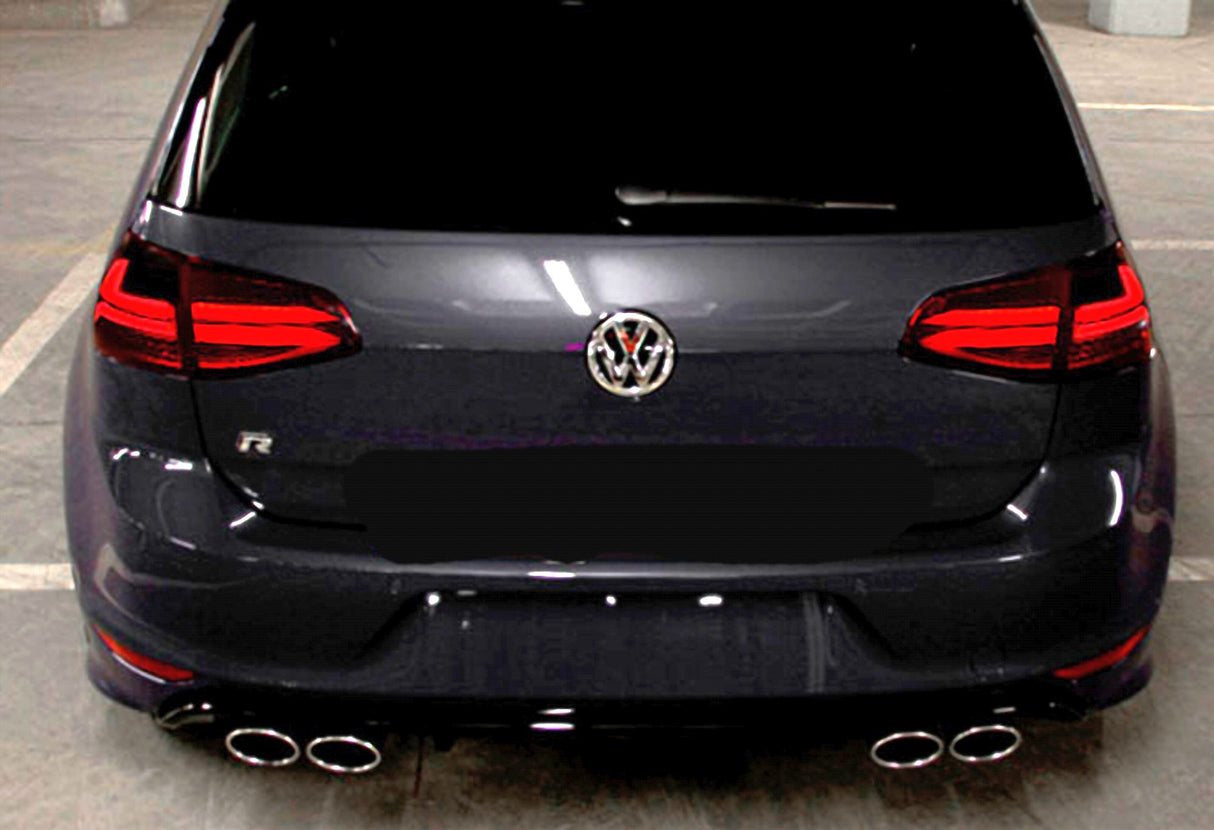 Voll LED Lightbar Rückleuchten Set Rot für VW Golf 7 Schrägheck 2013–2017