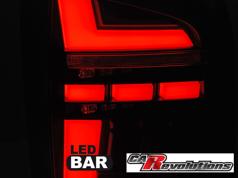 Rückleuchten mit rotem LED-Balken für KFZ-Tuning, CR-Tuning