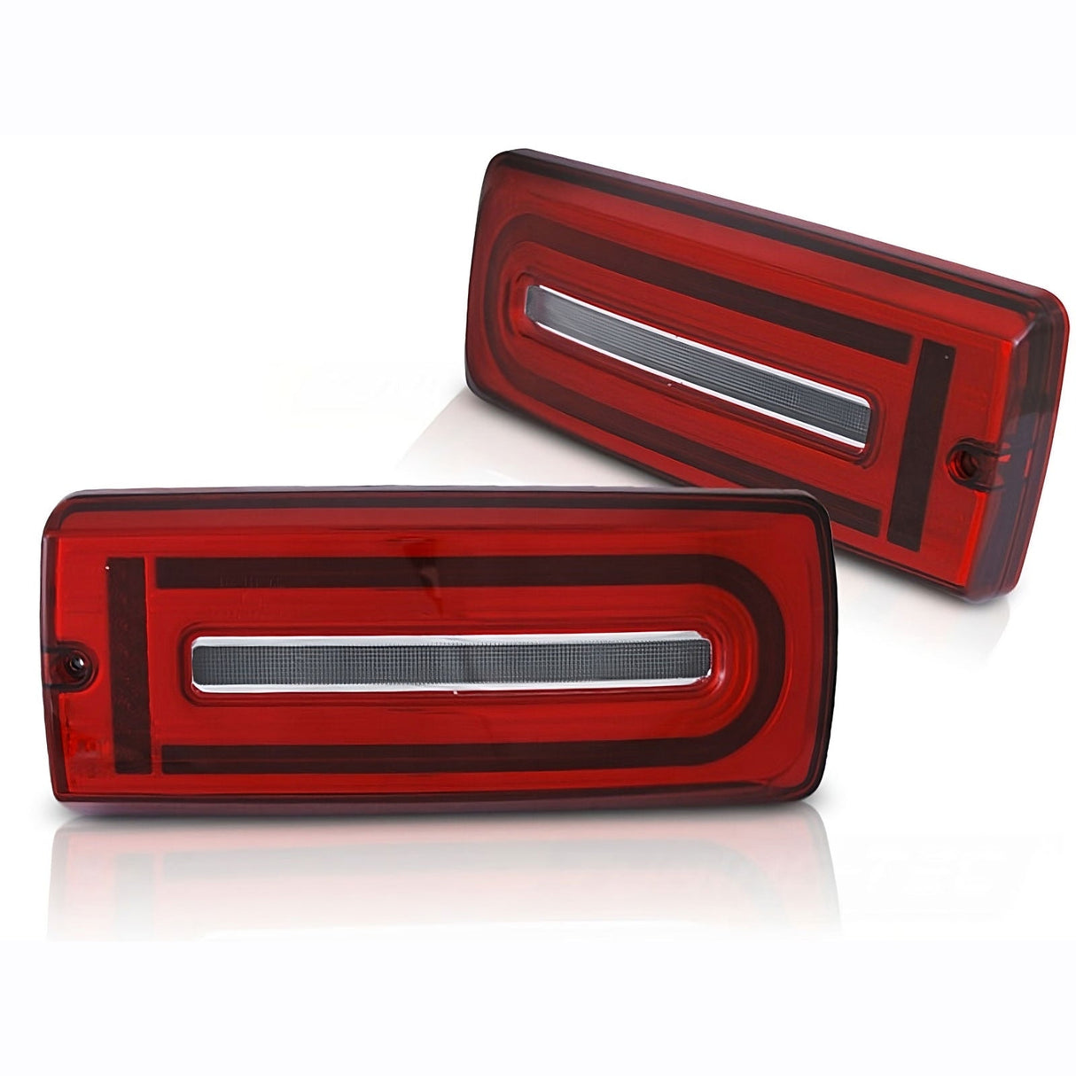 LED Rückleuchten rot für Ford Ranger T6 T7 T8 mit dynamischem Blinker und Rückfahrlicht