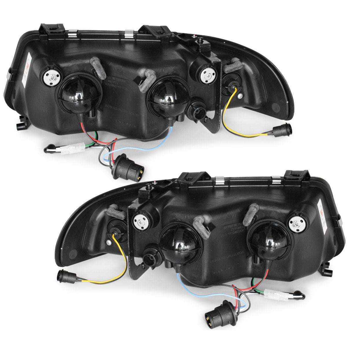 Led Scheinwerfer Set in chrom für Audi A4 B5 11.1994-12.1998