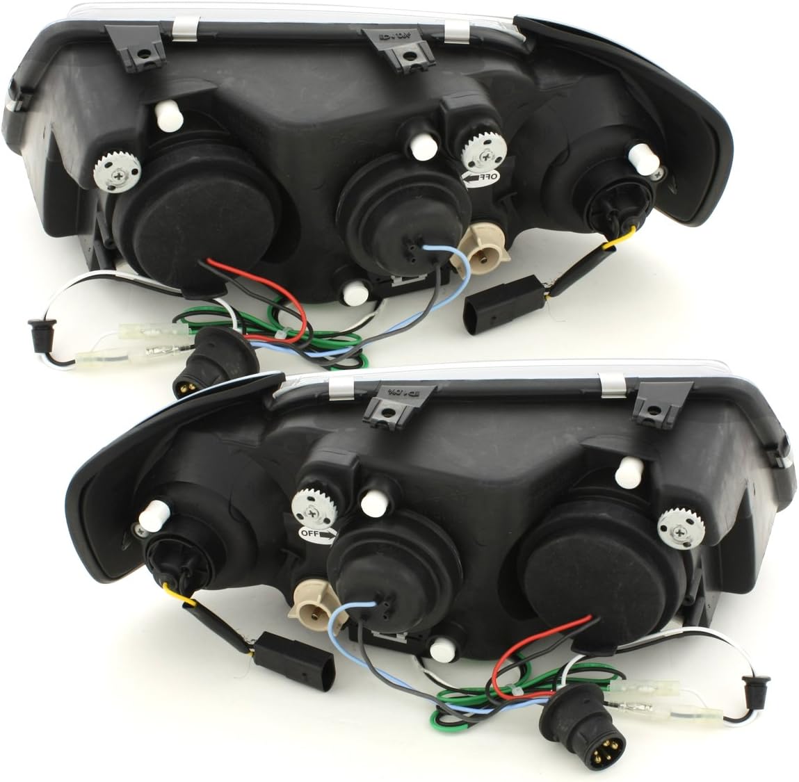 LED Scheinwerfer Set für Audi 80 B4 1991-1994 in schwarz