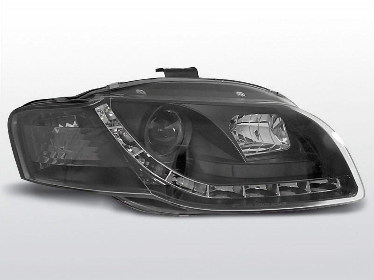 Led Scheinwerfer Set in schwarz für Audi A4 B7 11.2004-03.08