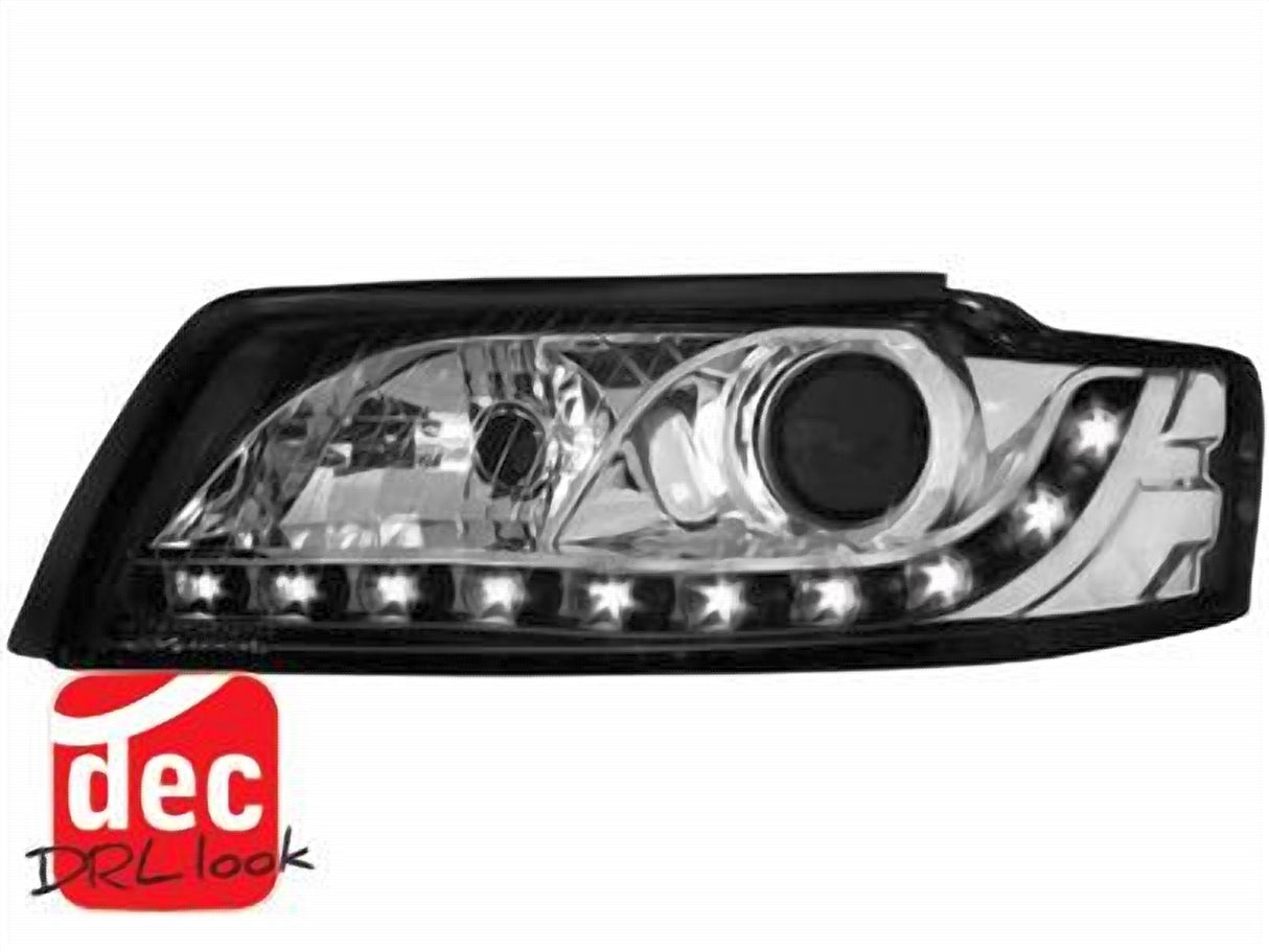 Led Scheinwerfer Set in schwarz für Audi A4 B6 10.2000-10.2004